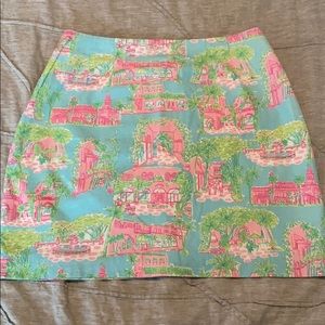 Vintage Lilly Pulitzer mini skirt